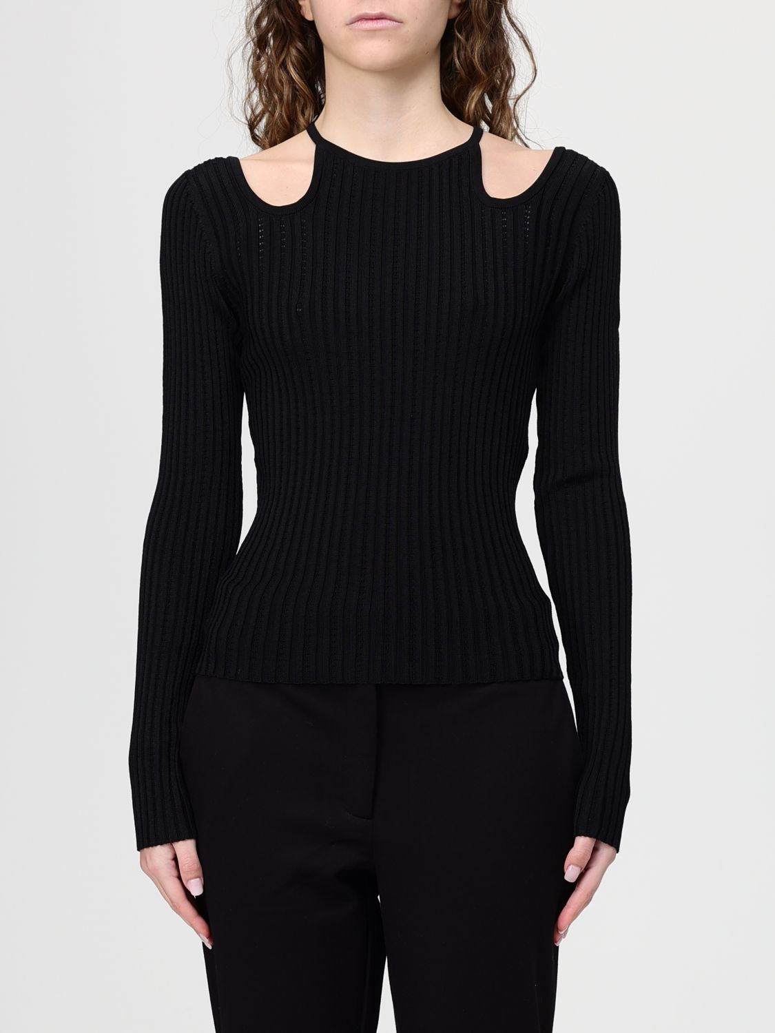 Twinset Actitude Top  Woman Color Black In Black