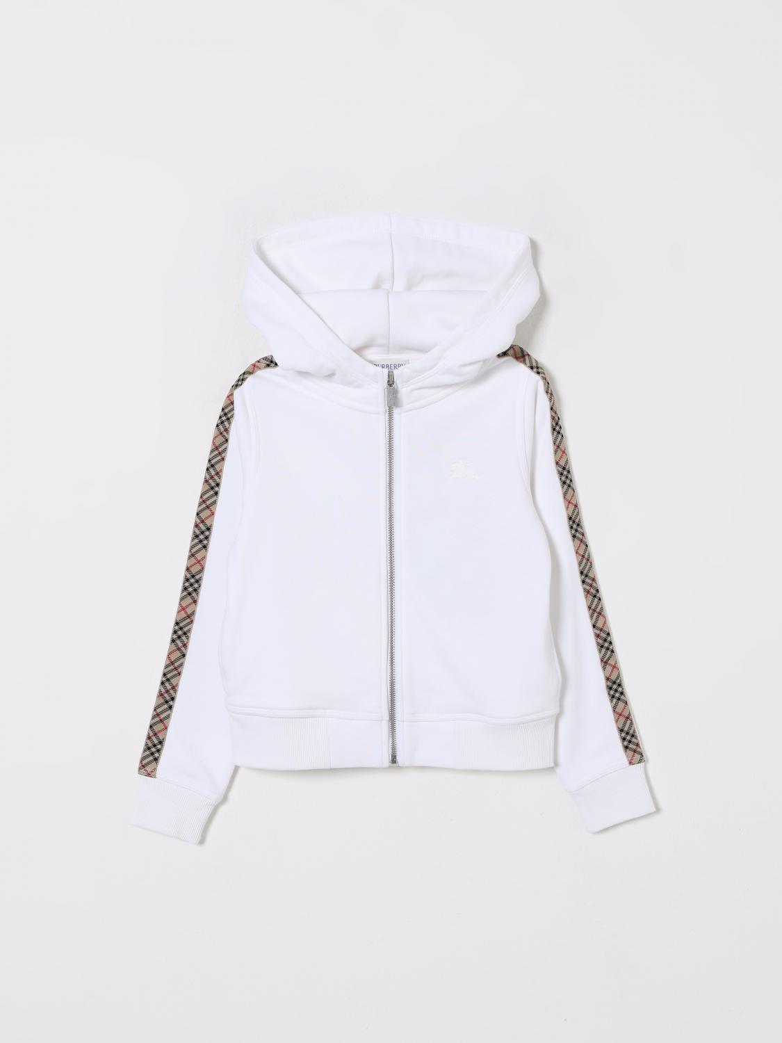 BURBERRY Pullover Kinder Farbe Weiß