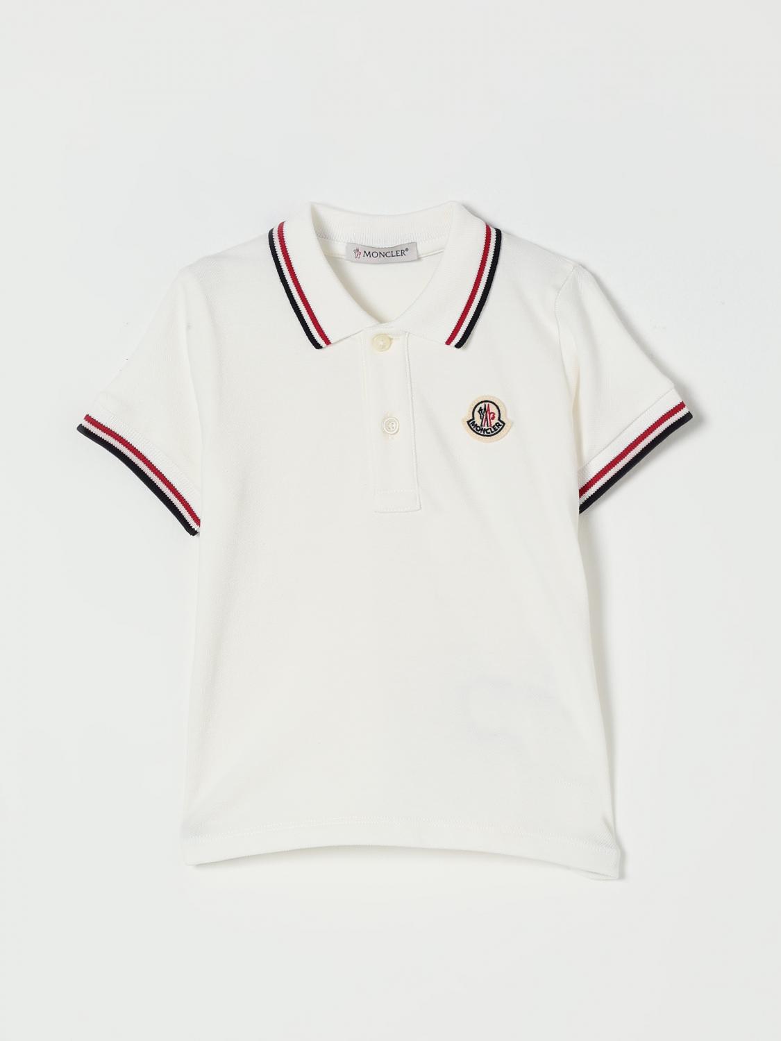 MONCLER T-Shirt Kinder Farbe Weiß