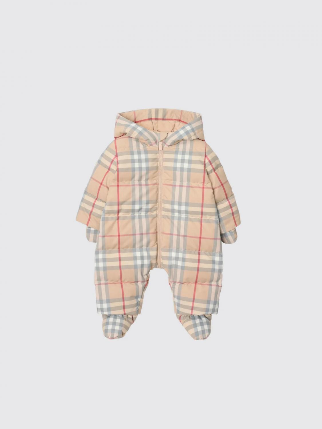 BURBERRY Overall Kinder Farbe Beige