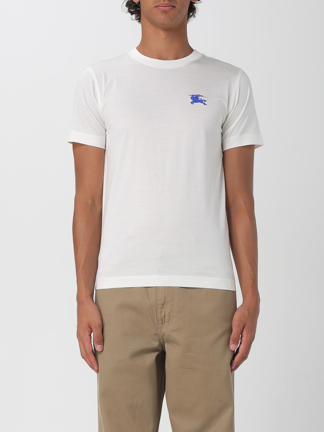 Burberry Cotton T-shirt In White