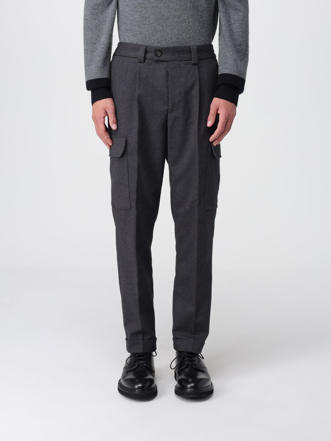 Paolo Pecora Pants  Men Color Black 1 In Black