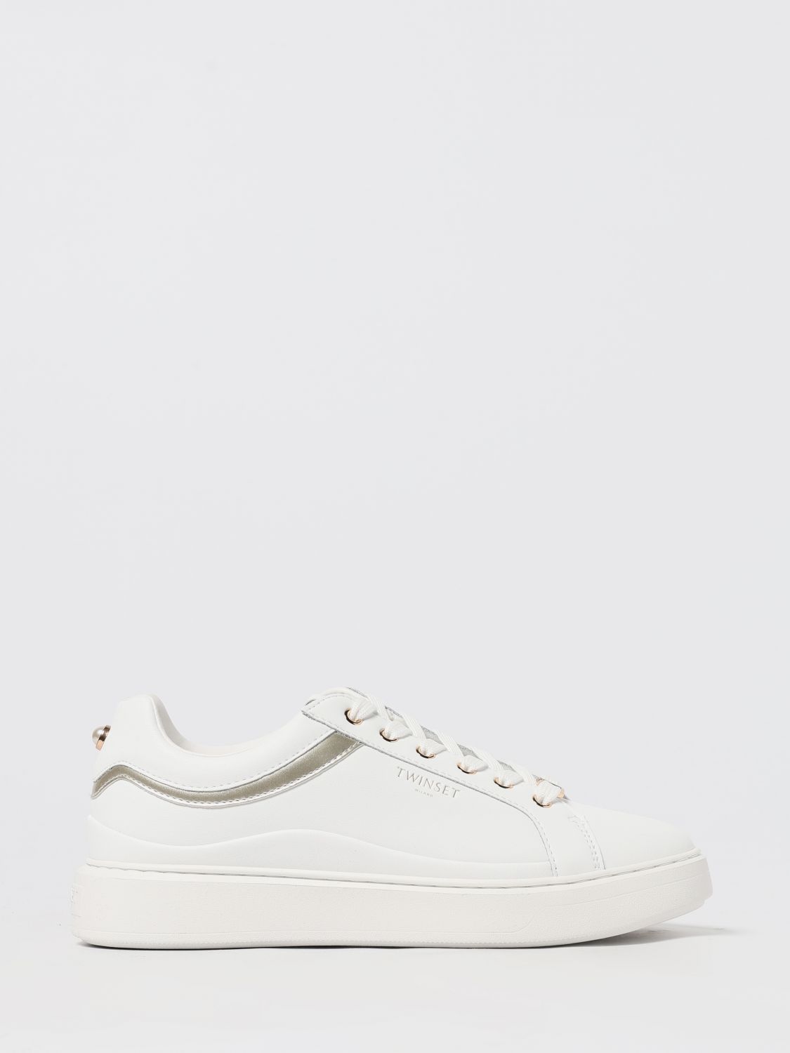 Twinset Sneakers Woman Color White In White