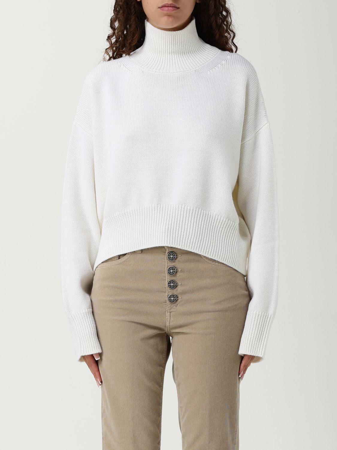 Dondup Sweater  Woman Color White