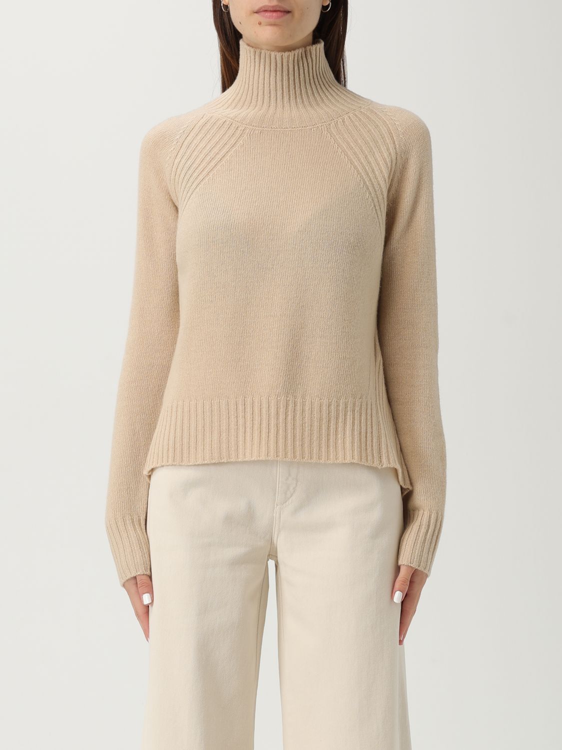 Dondup Sweater  Woman Color Beige In Sand