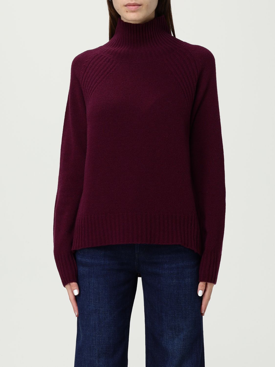 Dondup Sweater  Woman Color Burgundy