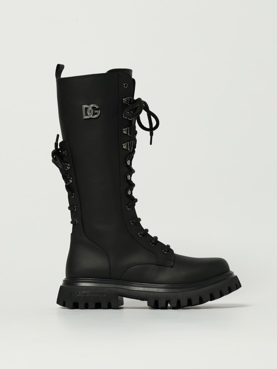 Dolce & Gabbana Shoes  Kids Color Black In Black