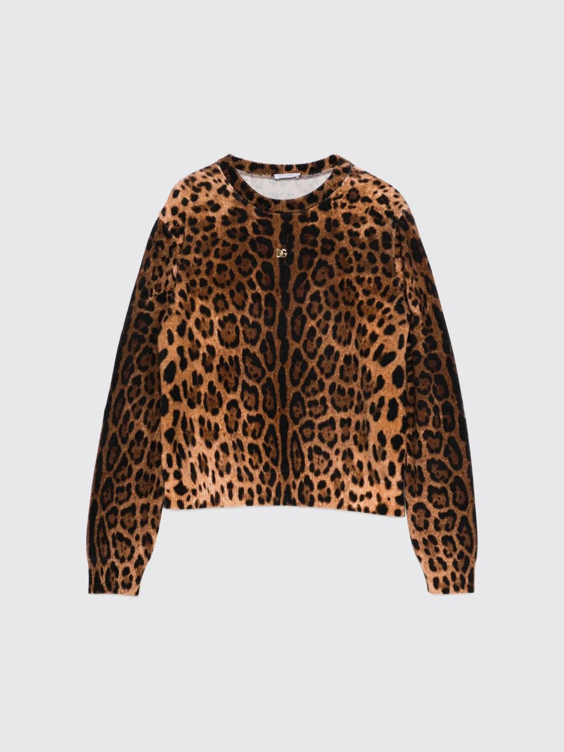 Dolce & Gabbana Sweater Kids Color Brown In Brown