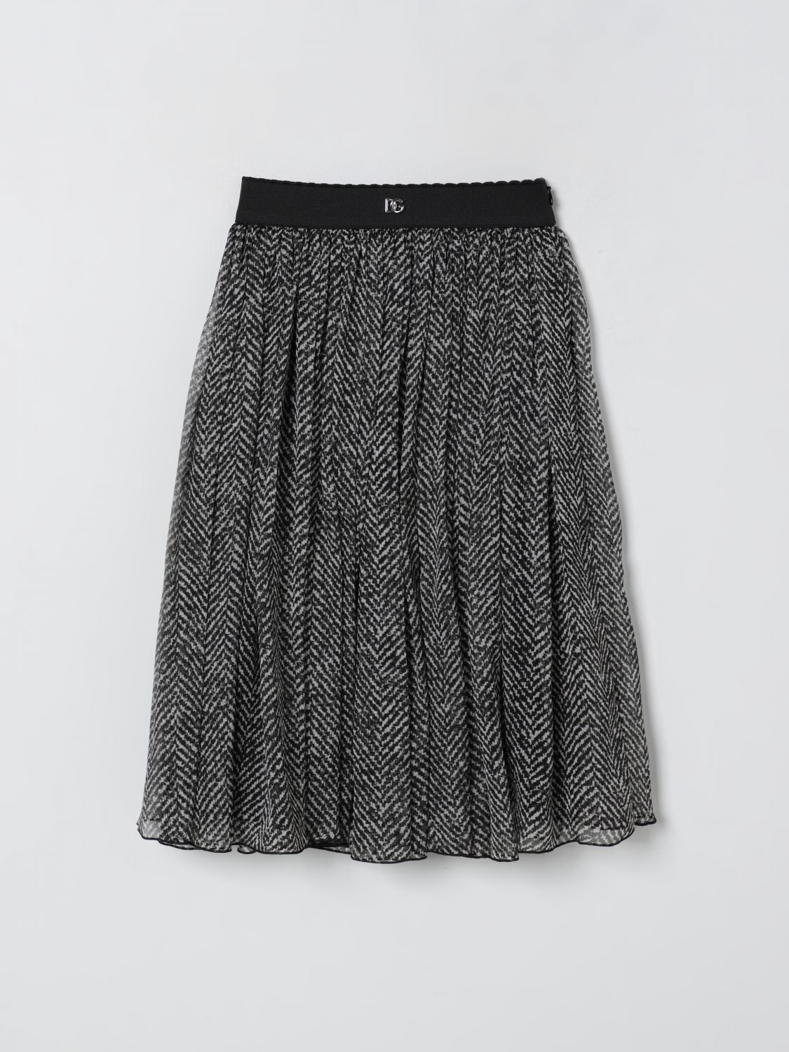 Dolce & Gabbana Skirt  Kids Color Black In Black