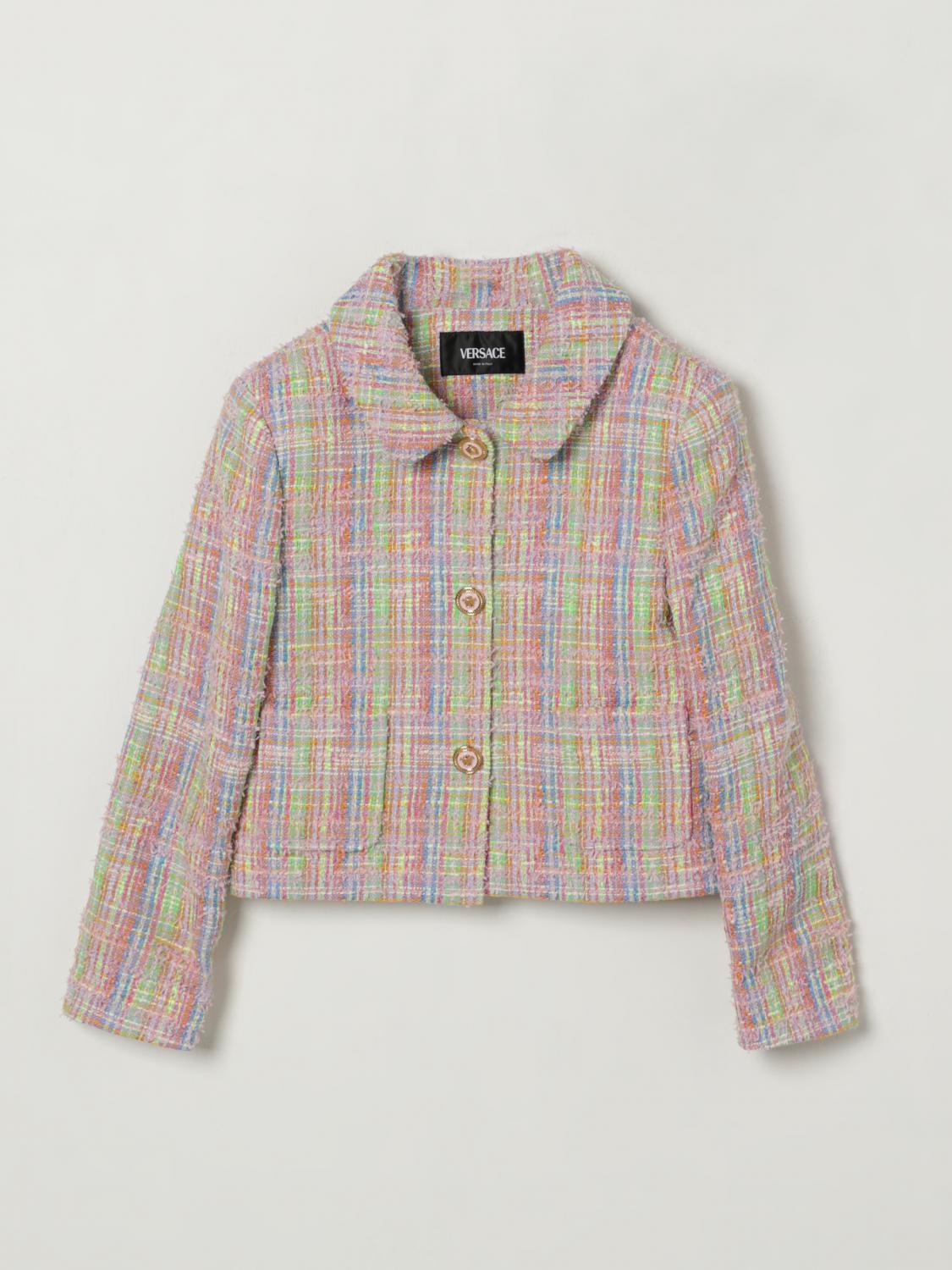 Versace Jacket Kids Color Multicolor In Multi