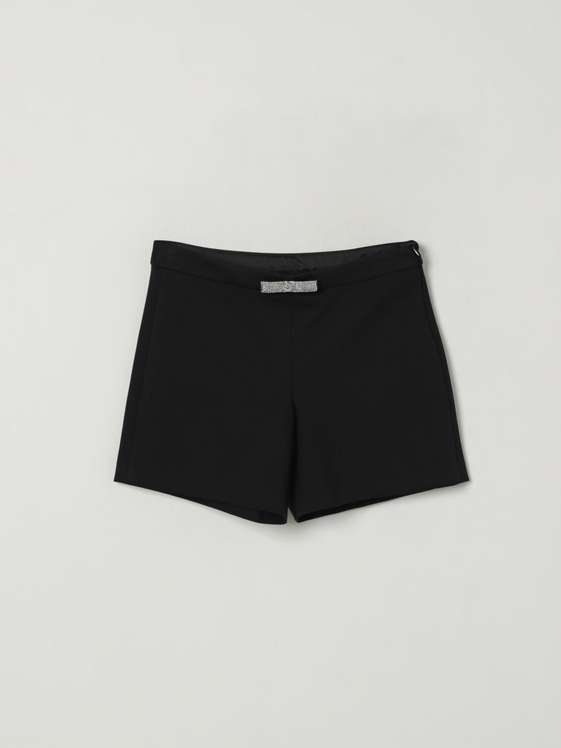 Versace Pants Kids Color Black In Black