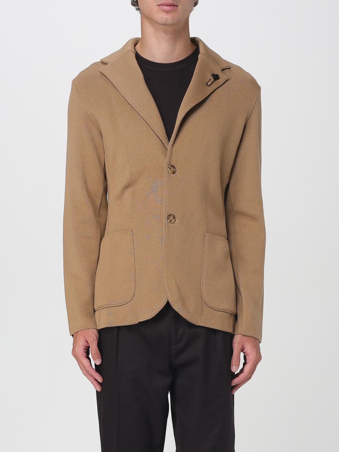 Lardini Blazer  Men Color Camel In Brown