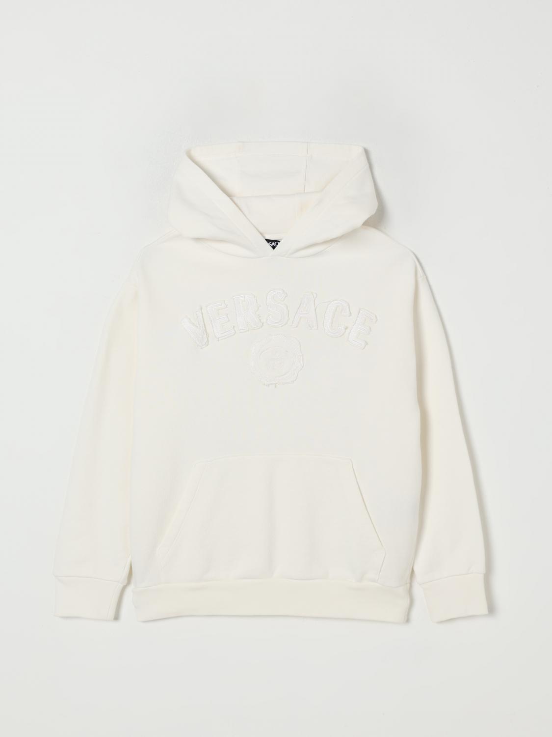 VERSACE Sweater Kids color White　VERSACE セーター キッズカラー ホワイト VERSACE