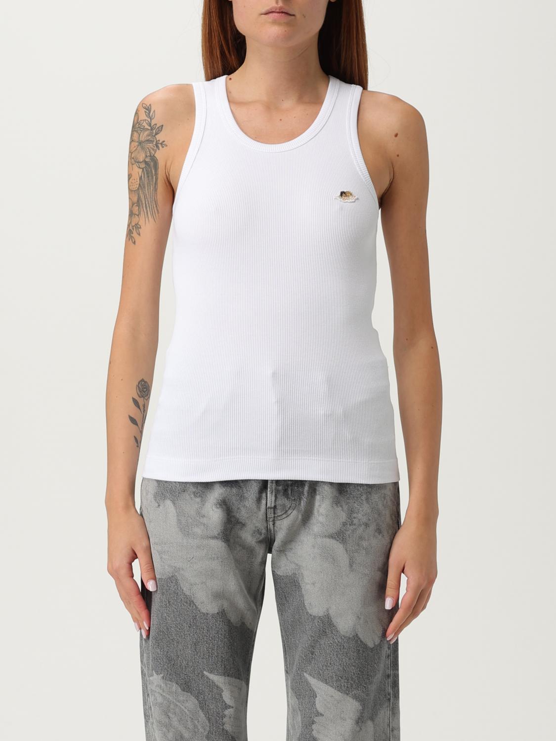 Fiorucci Top  Woman Color White In White