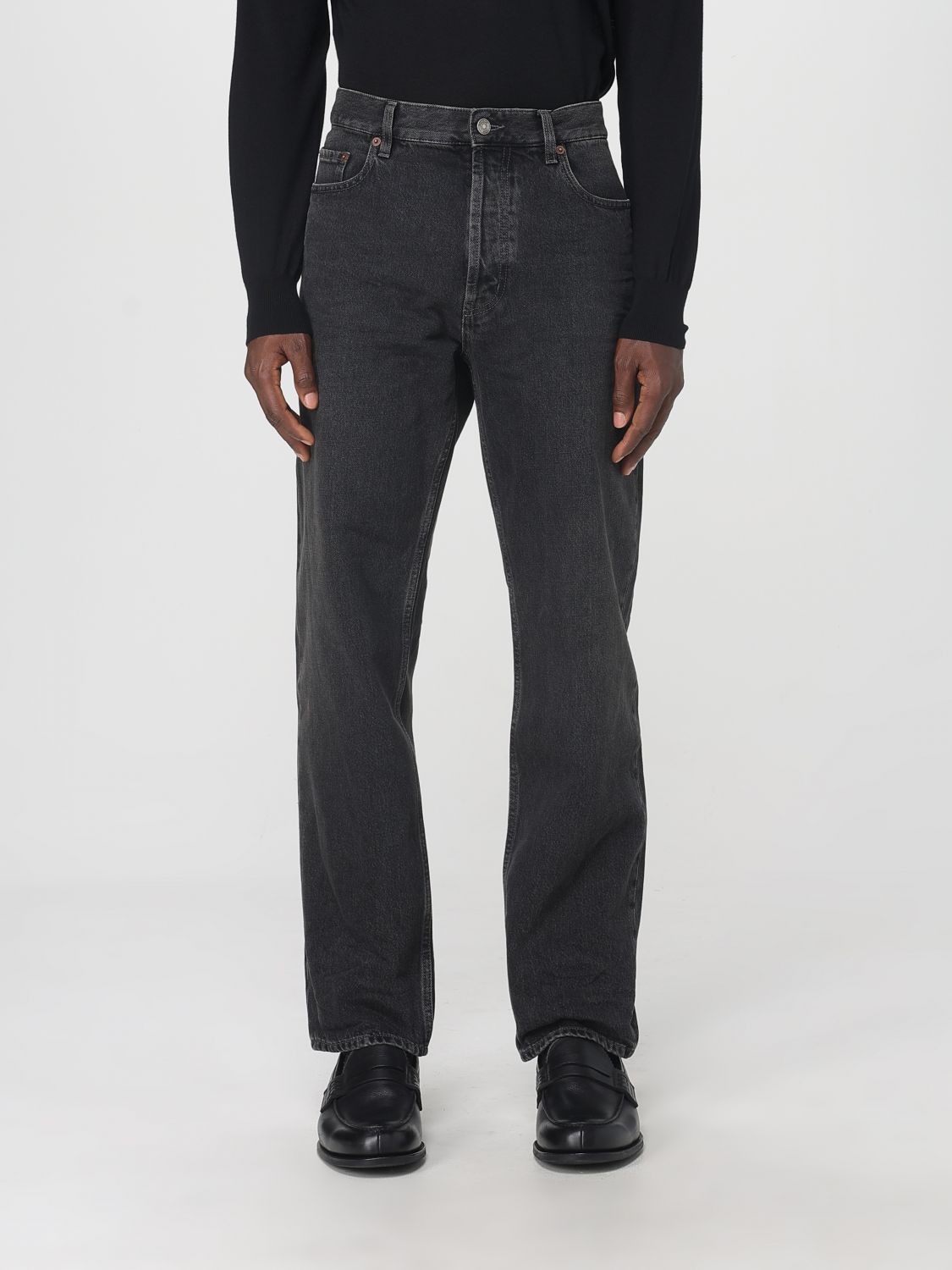 Saint Laurent Jeans  Men Color Grey In Gray