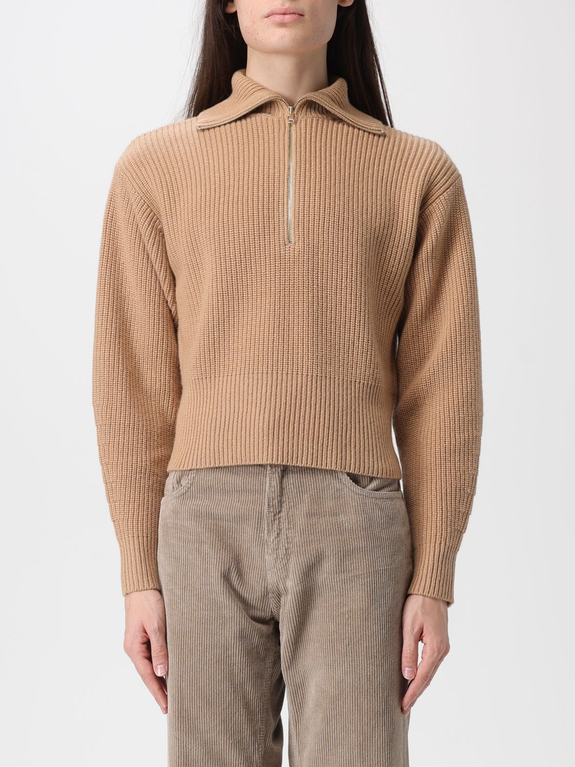 Max Mara Sweater  Woman Color Brown In Nude