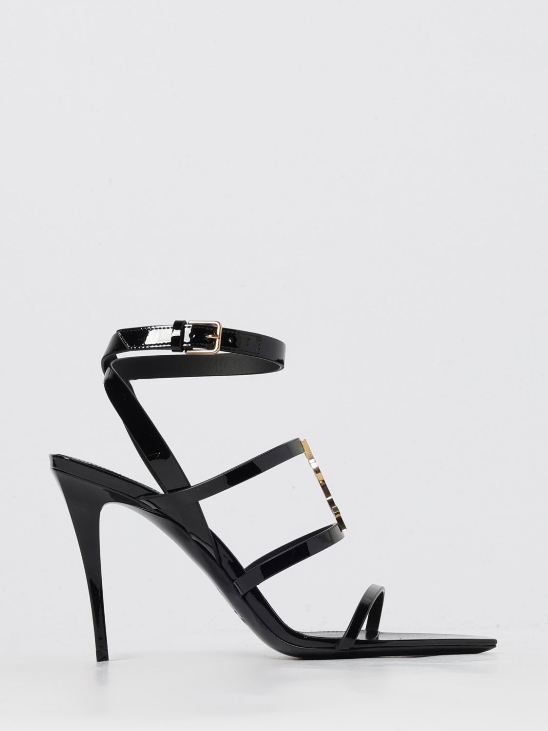 SAINT LAURENT Sandalo Cassandre in vernice