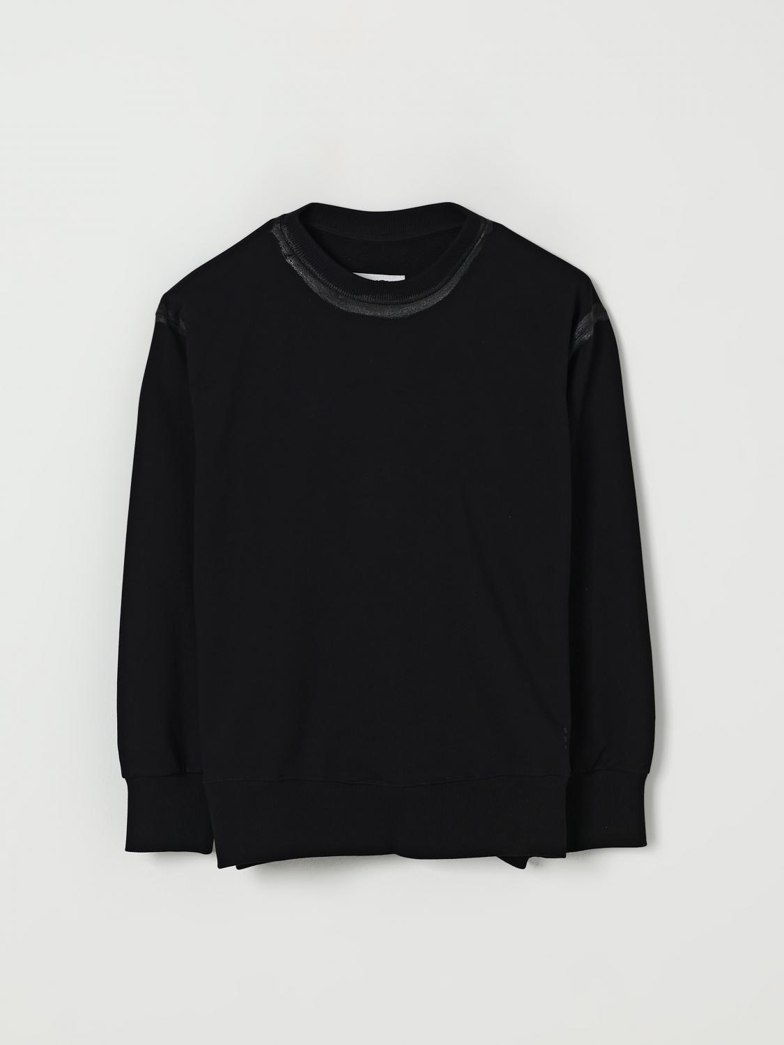 MM6 MAISON MARGIELA Black Children's Sweater