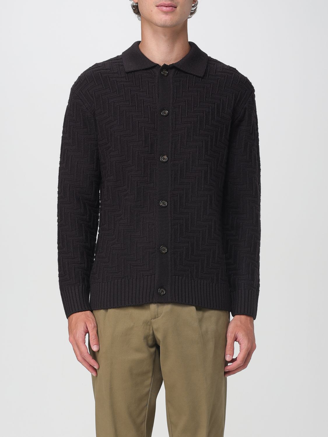 Paolo Pecora Cardigan  Men Color Brown