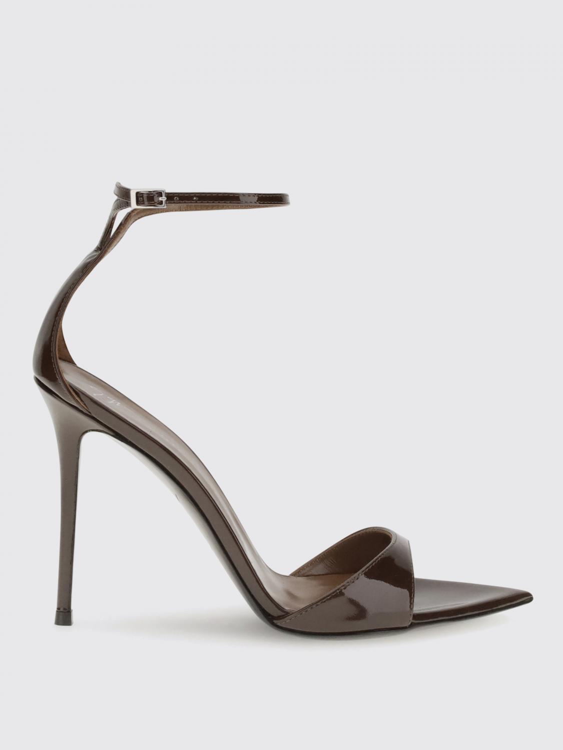 Giuseppe Zanotti 105mm Pointed-toe Ankle-strap Sandals In Black