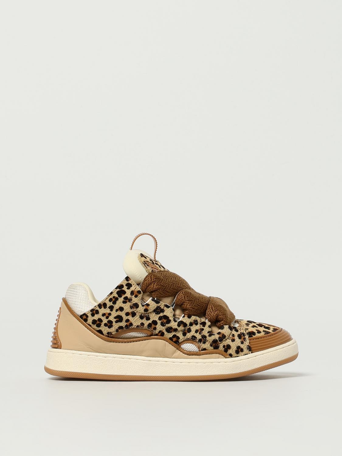 Lanvin Sneakers  Kids Color Beige In Brown