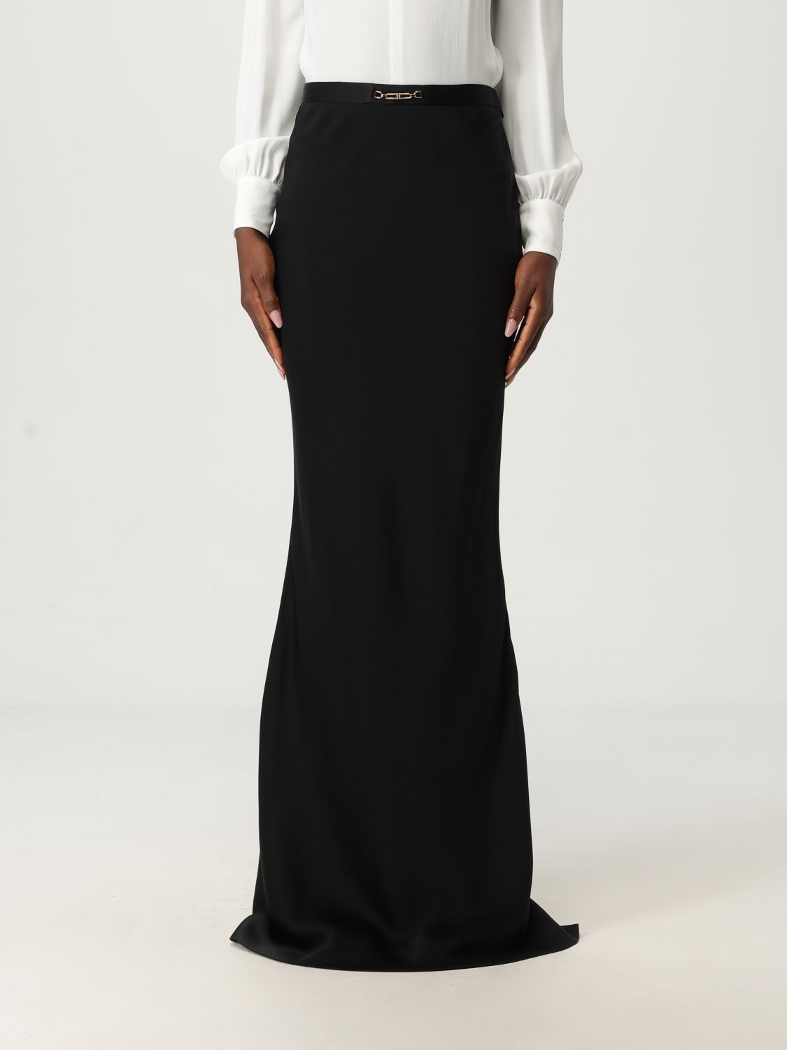 Elisabetta Franchi Skirt  Woman Color Black In Black