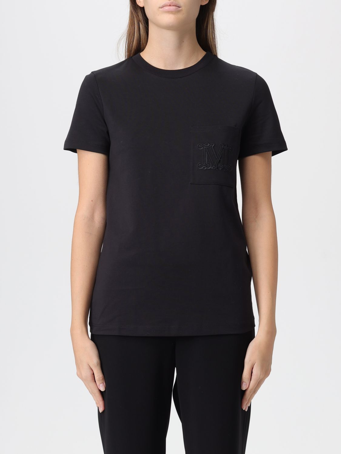 Max Mara Sweater Woman Color Black In Black