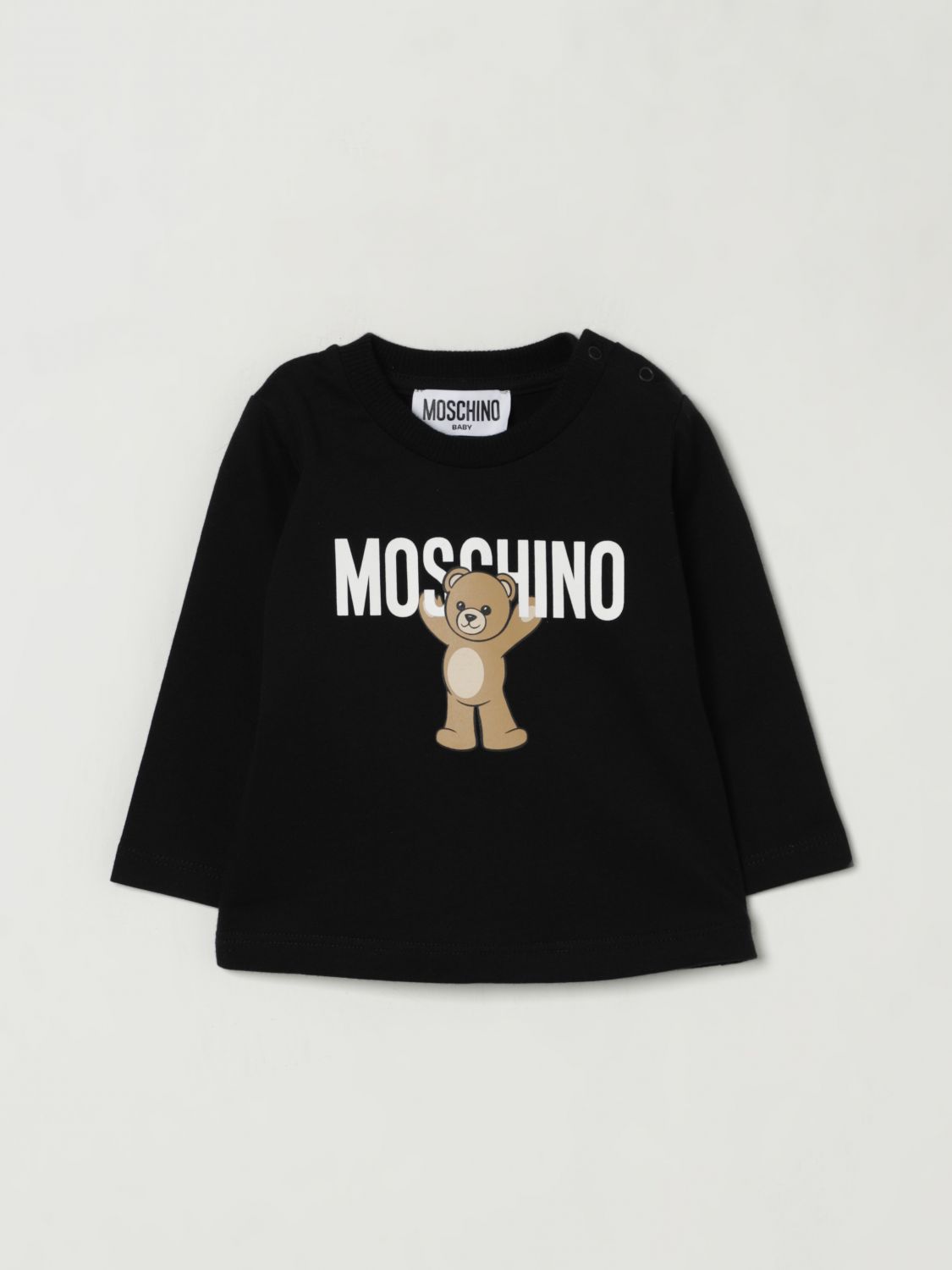 Moschino T-shirt Kids Color Black In Black