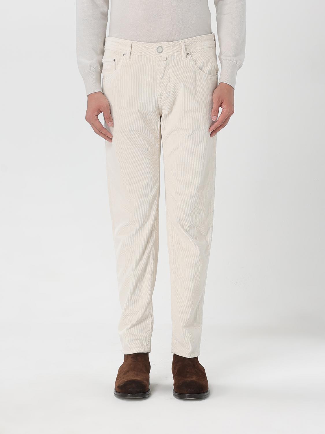 Jacob Cohen Pants  Men Color Beige In Neutral