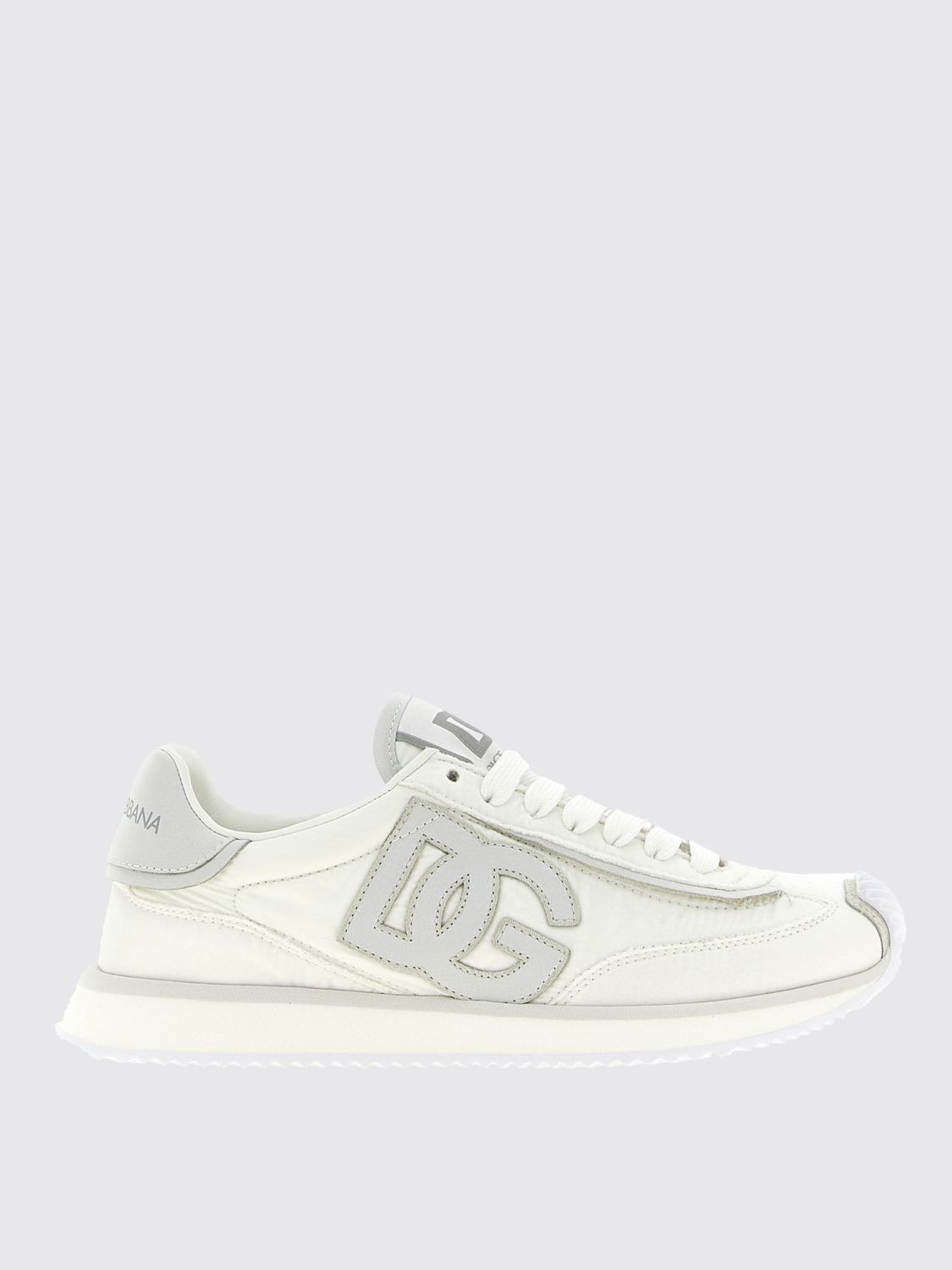 Dolce & Gabbana Dg Cushion Mesh Sneakers In White