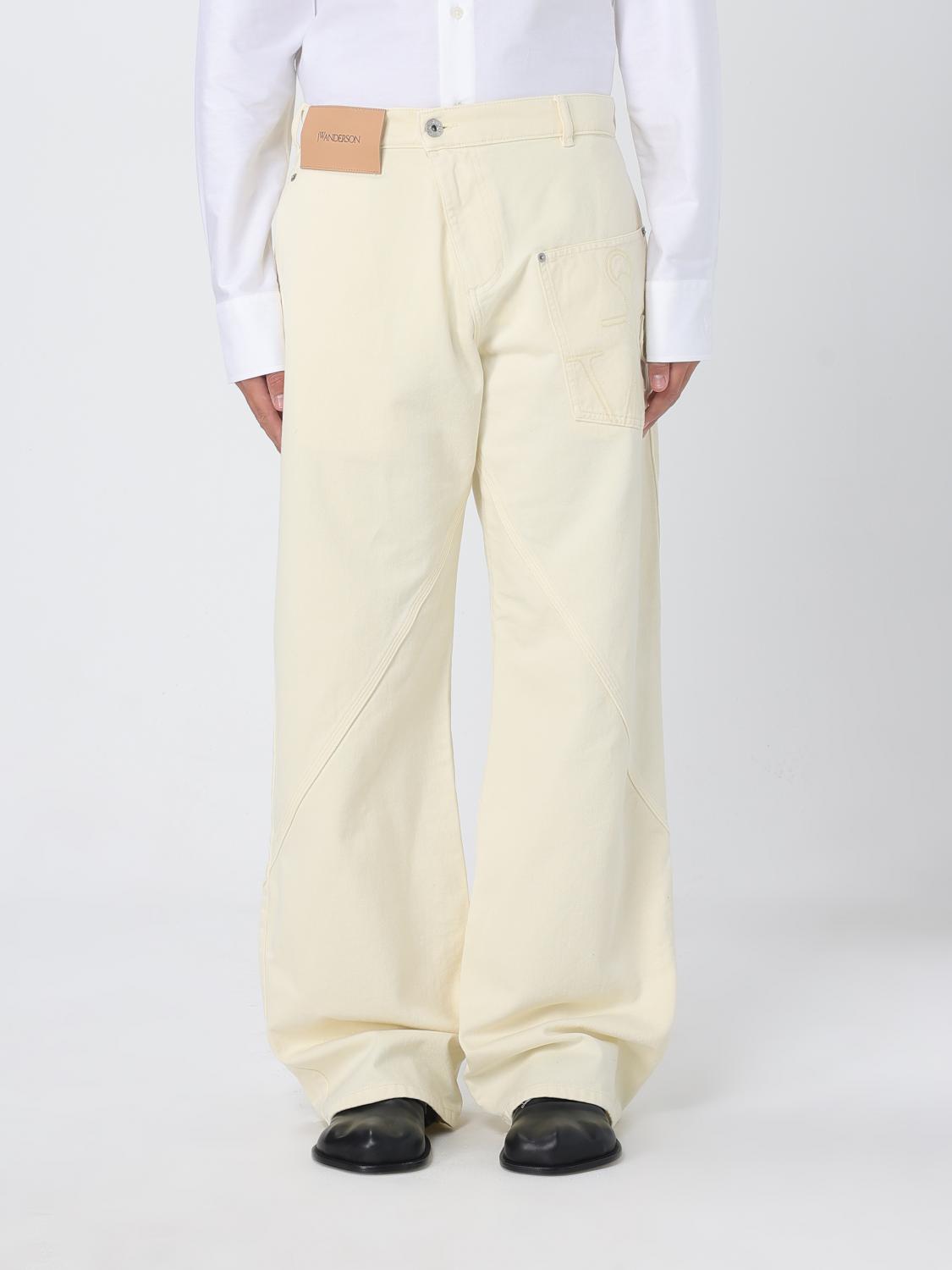 Jw Anderson Jeans  Men Color Yellow In Neutral