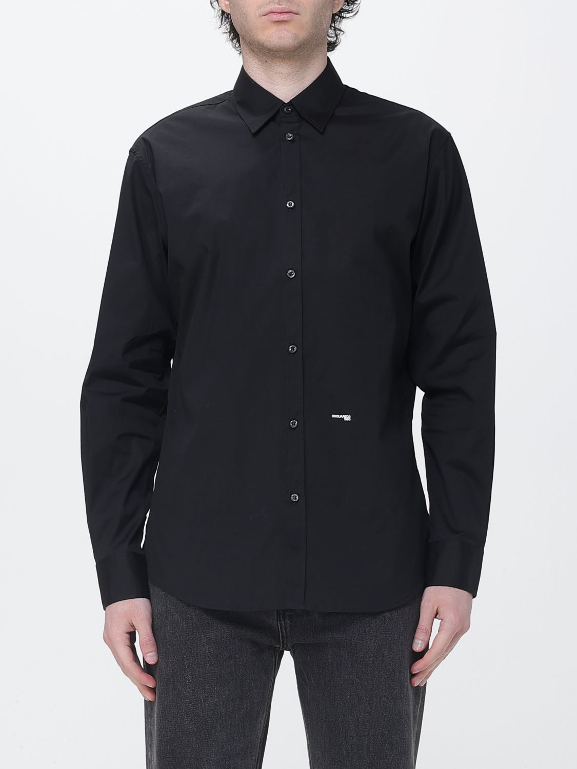 DSQUARED2 Hemd Herren Farbe Schwarz