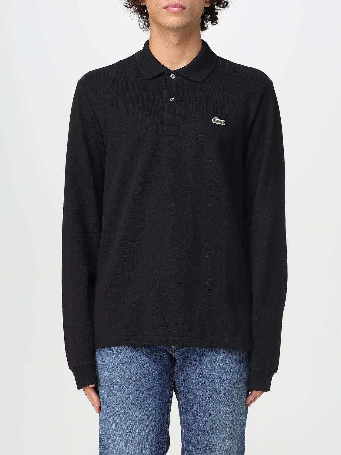Lacoste Polo Shirt  Men Color Black In Black