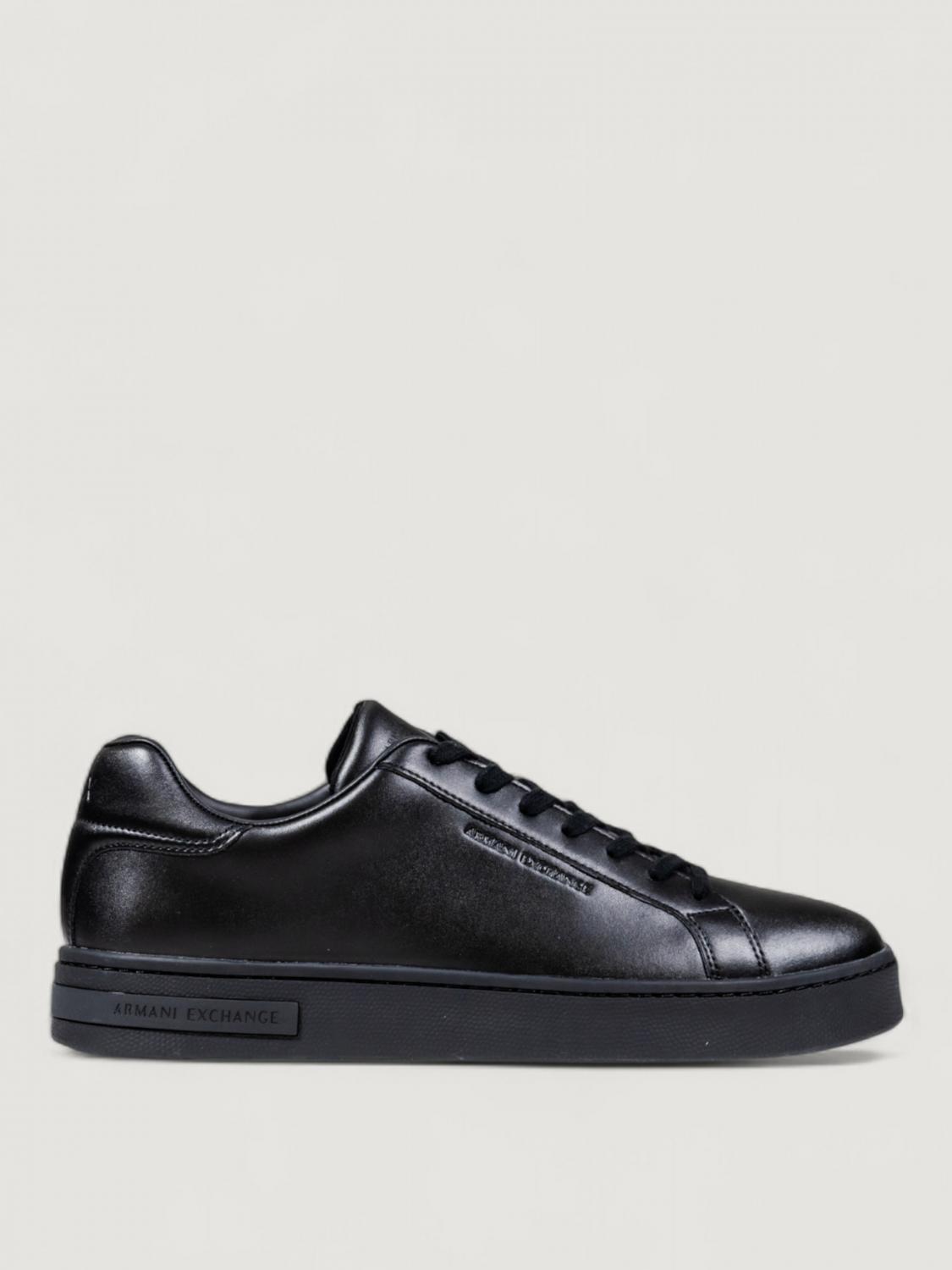 Armani Exchange Sneakers Men Color Black In Black