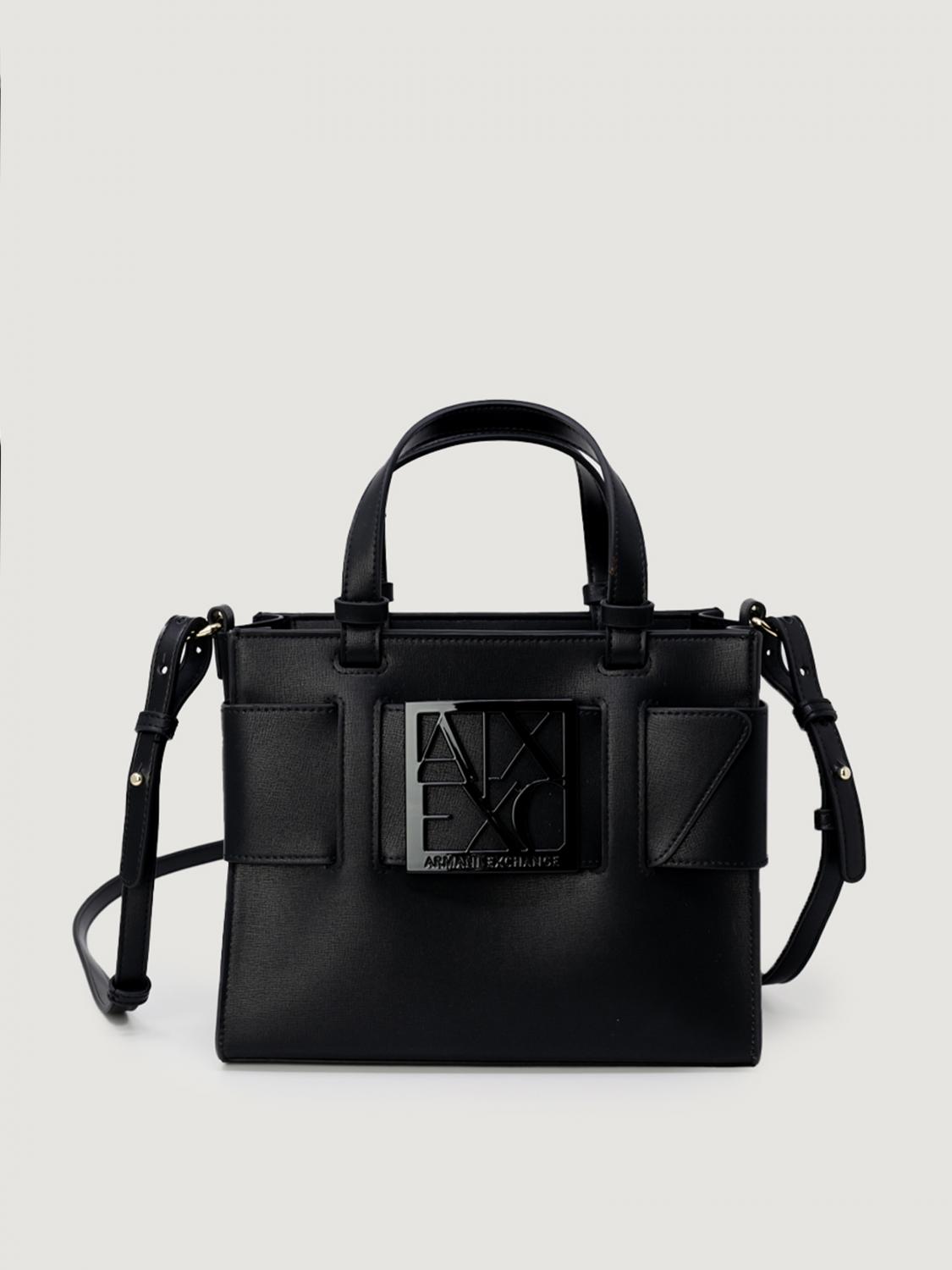 Armani Exchange Handbag Woman Color Black In Black