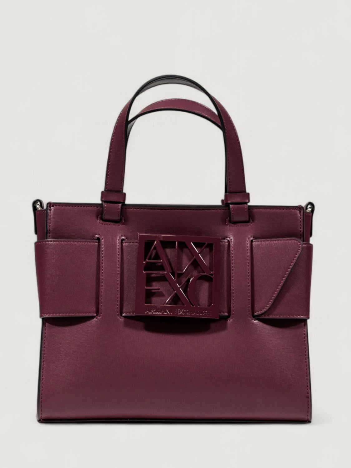 Armani Exchange Handbag Woman Color Burgundy In Burgundy
