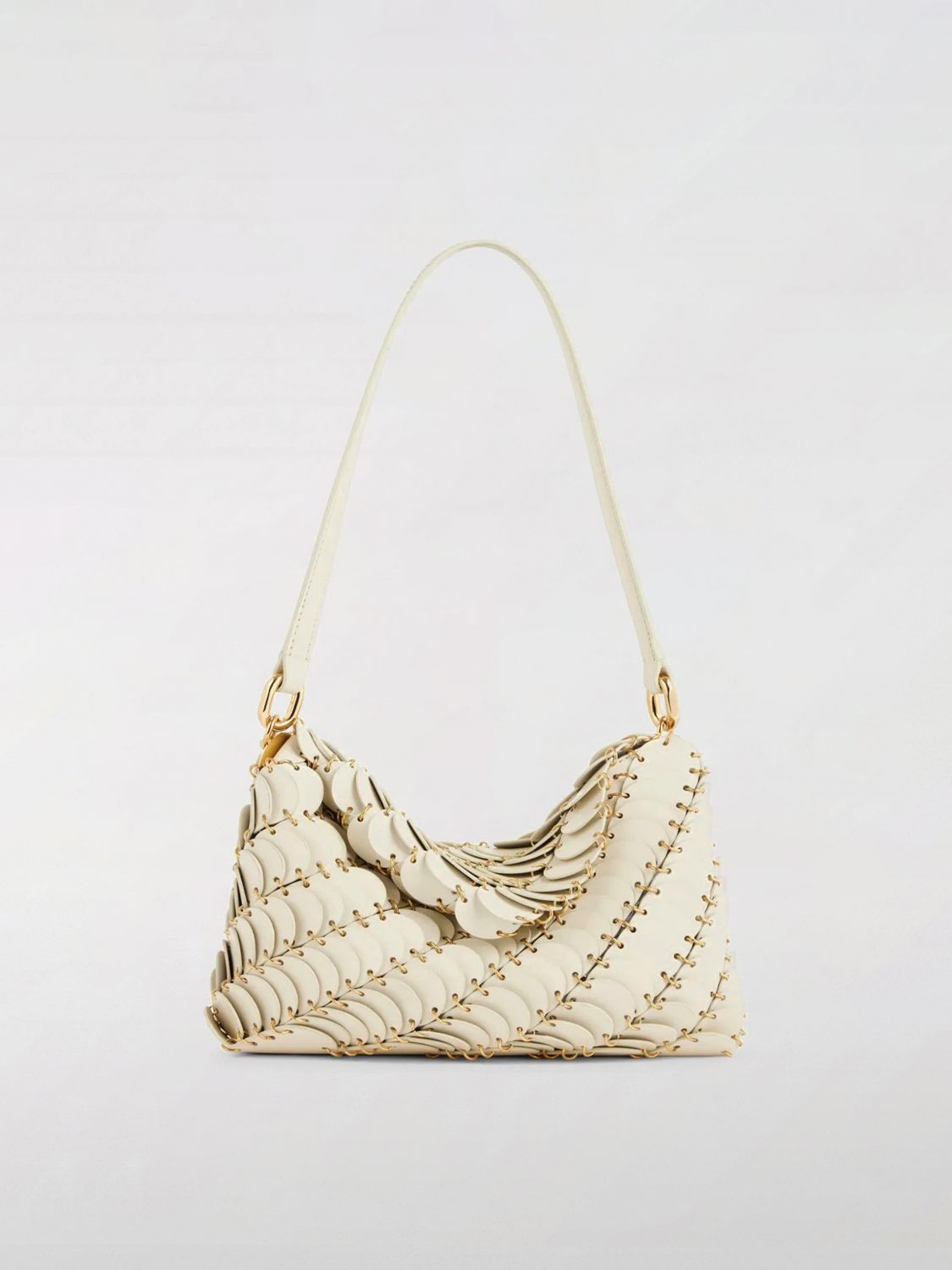 Shoulder Bag RABANNE Woman color White