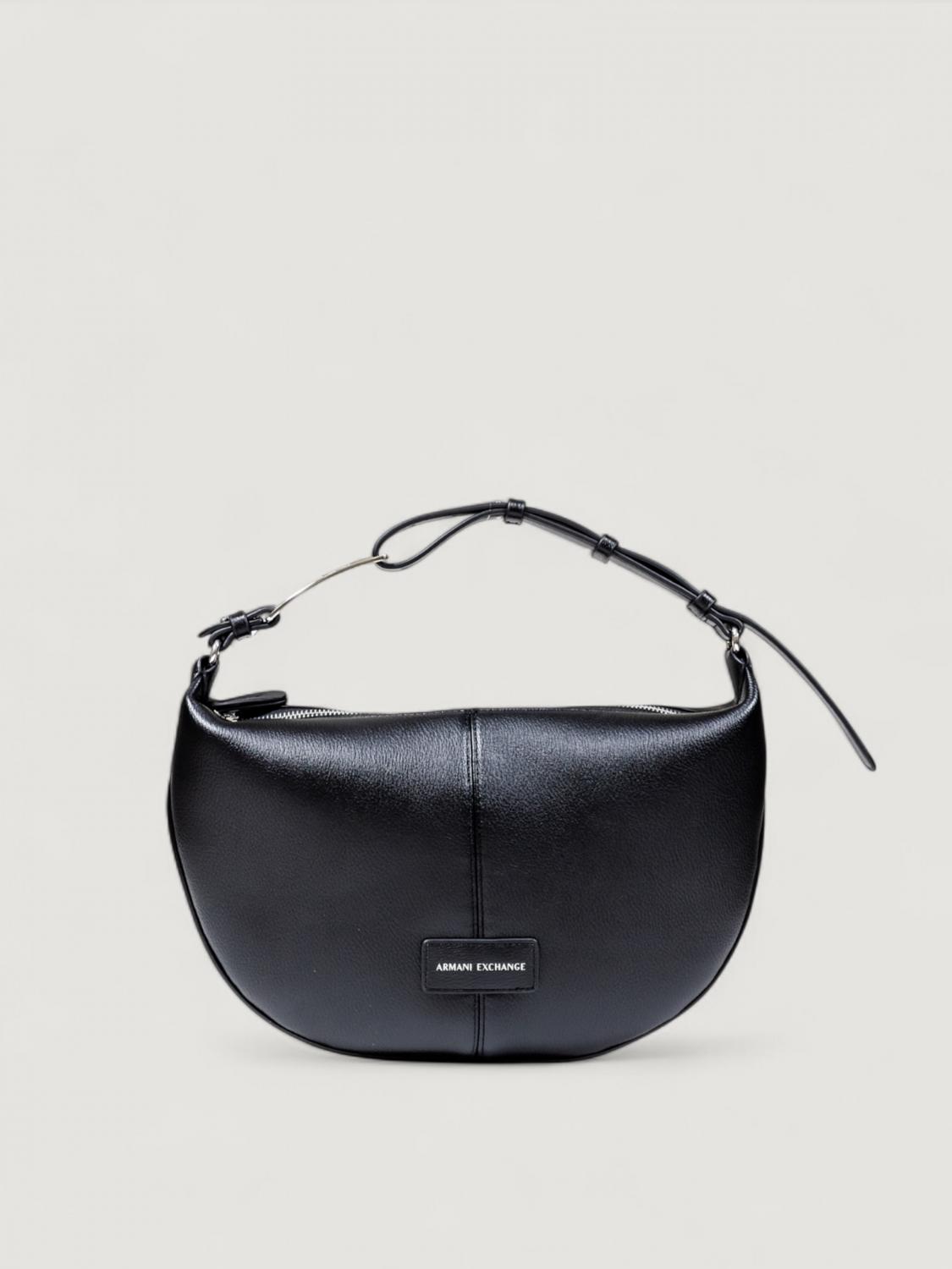 Armani Exchange Handbag Woman Color Black In Black