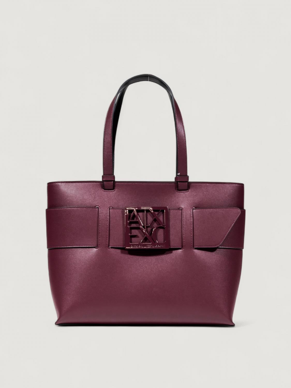 Armani Exchange Handbag  Woman Color Burgundy In Burgundy