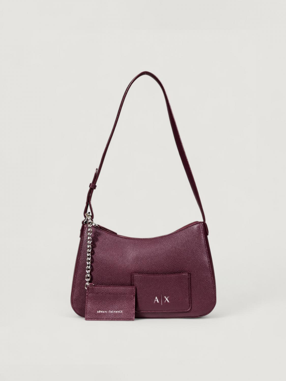 Armani Exchange Handbag  Woman Color Burgundy In Burgundy