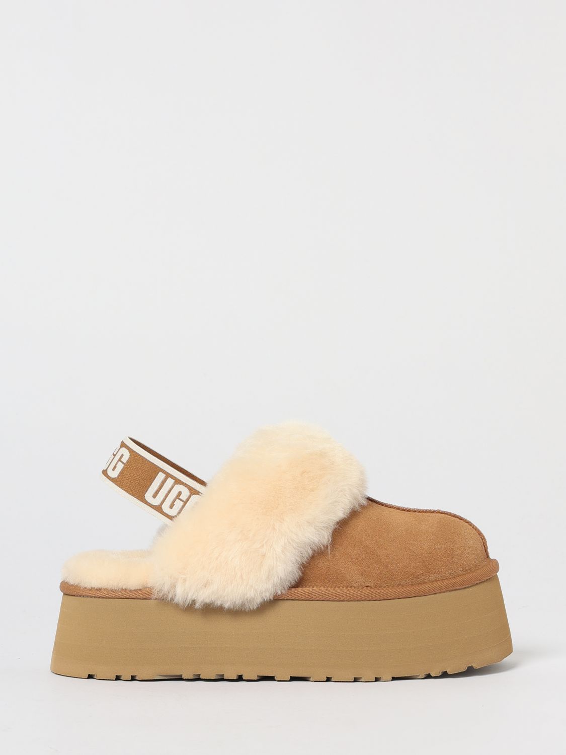 Ugg Funkette Clogs In Brown