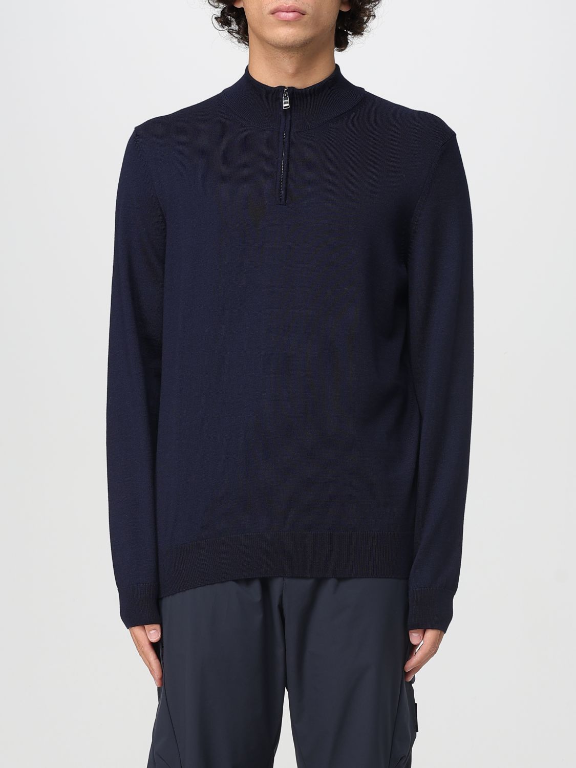 Hugo Boss Sweater Boss Men Color Blue