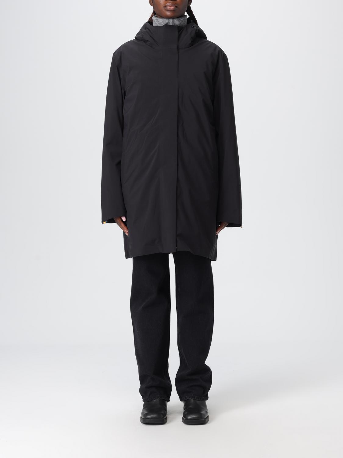 K-Way Γυναικών Μαύρο Coat Woman Color