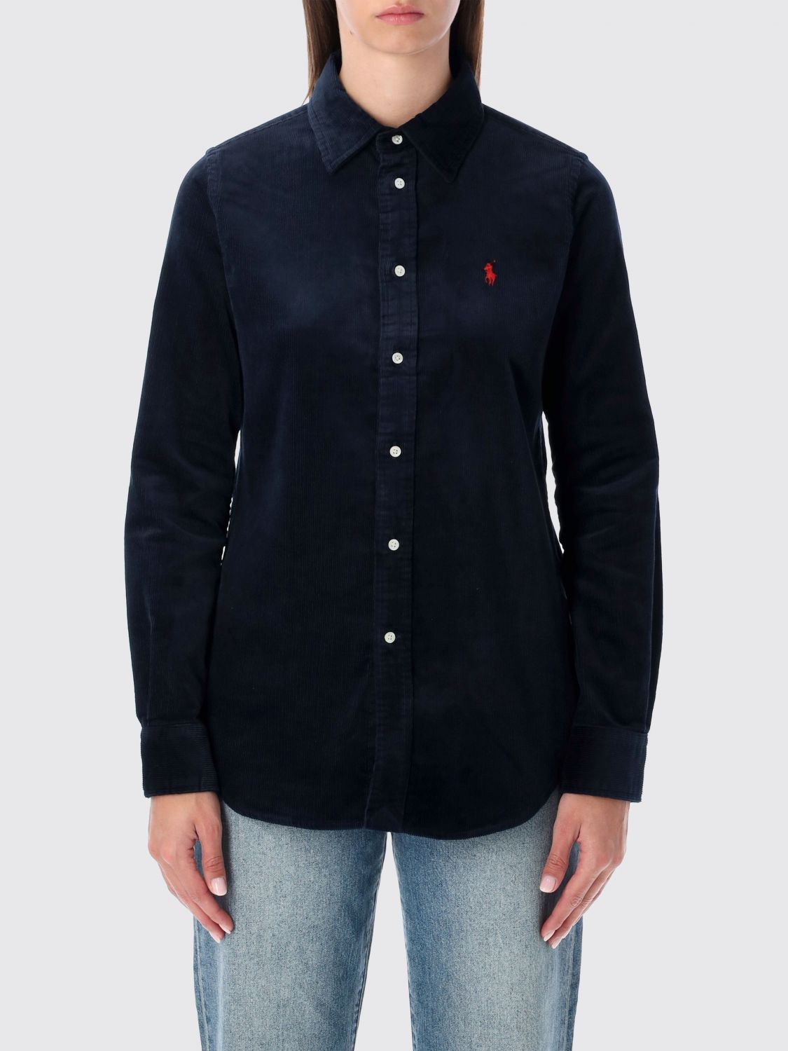 Polo Ralph Lauren Shirt  Woman Color Navy In Blue