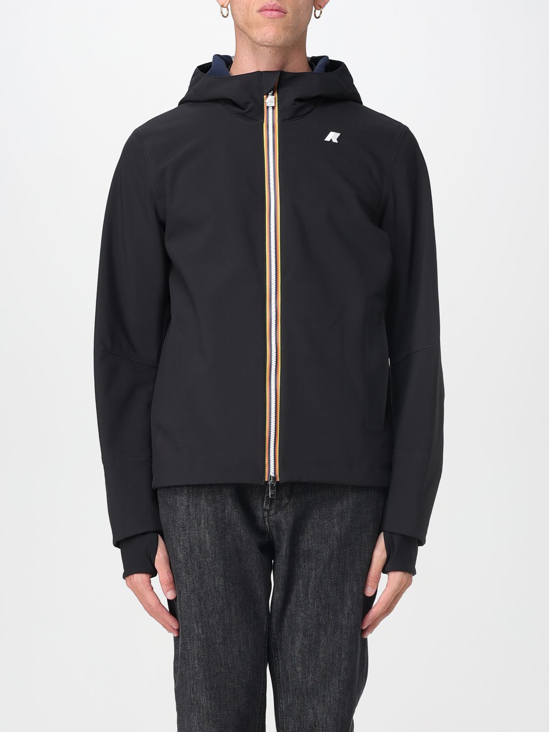 K-way Jacket  Men Color Black In Black