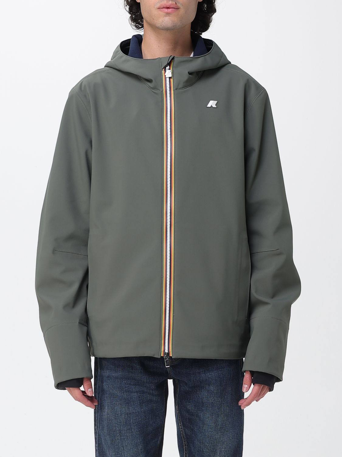 K-way Jacket  Men Color Green In Green