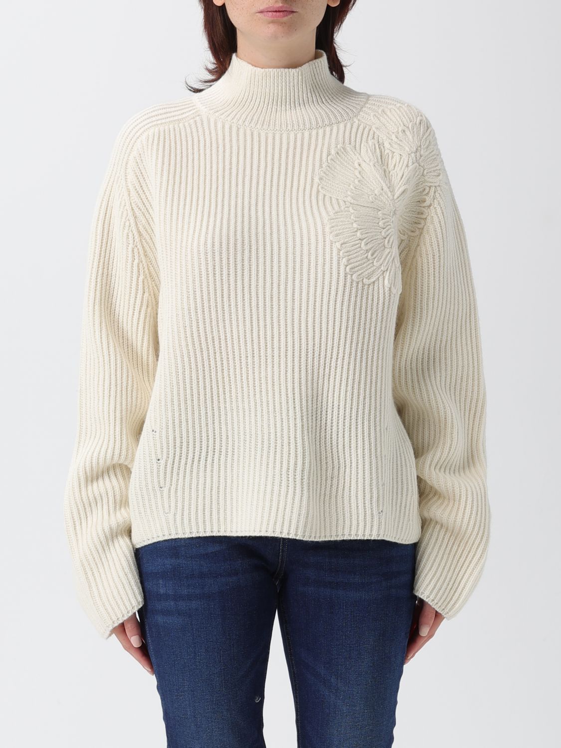 Liu •jo Sweatshirt Liu Jo Woman Color White In Multi