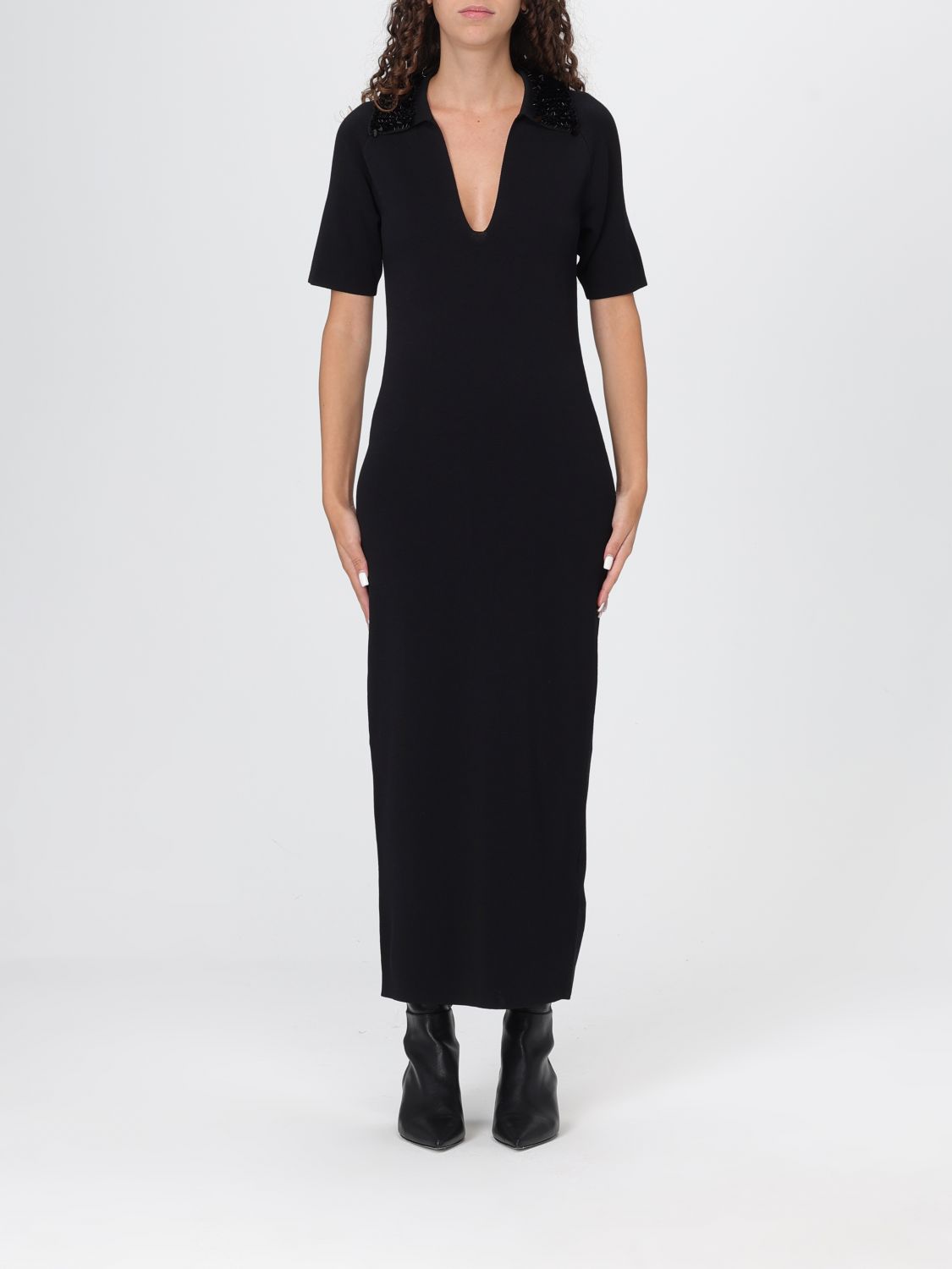 Liu •jo Dress Liu Jo Woman Color Black In Black