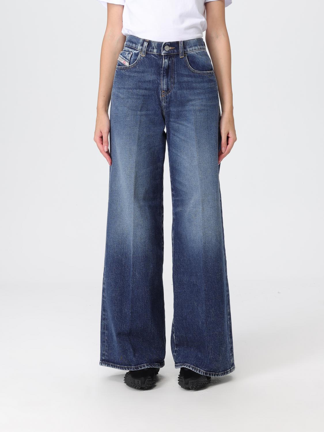 Diesel Damen Blau Jeans Woman Color
