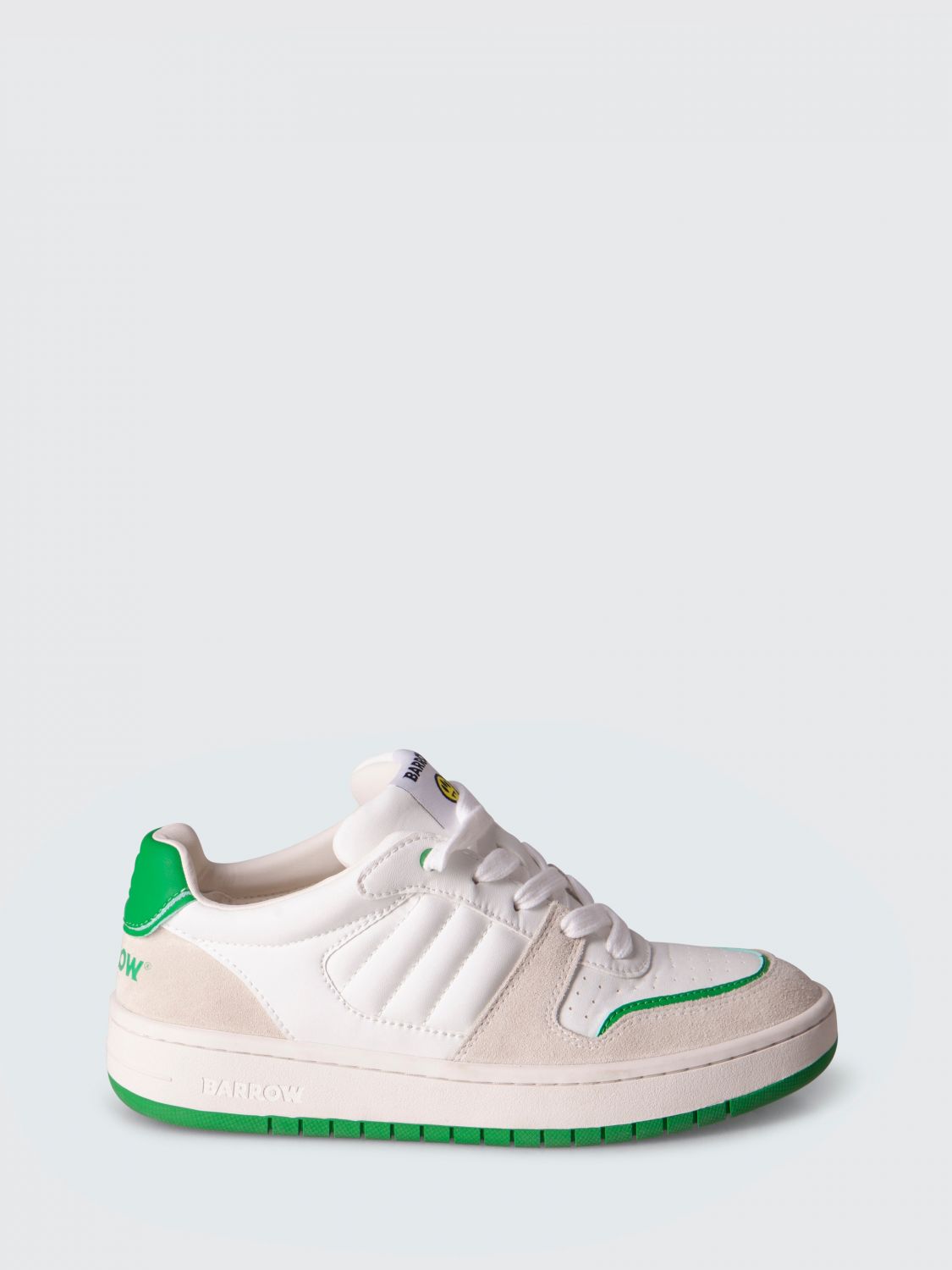 Barrow Sneakers Men Color Green In Multi